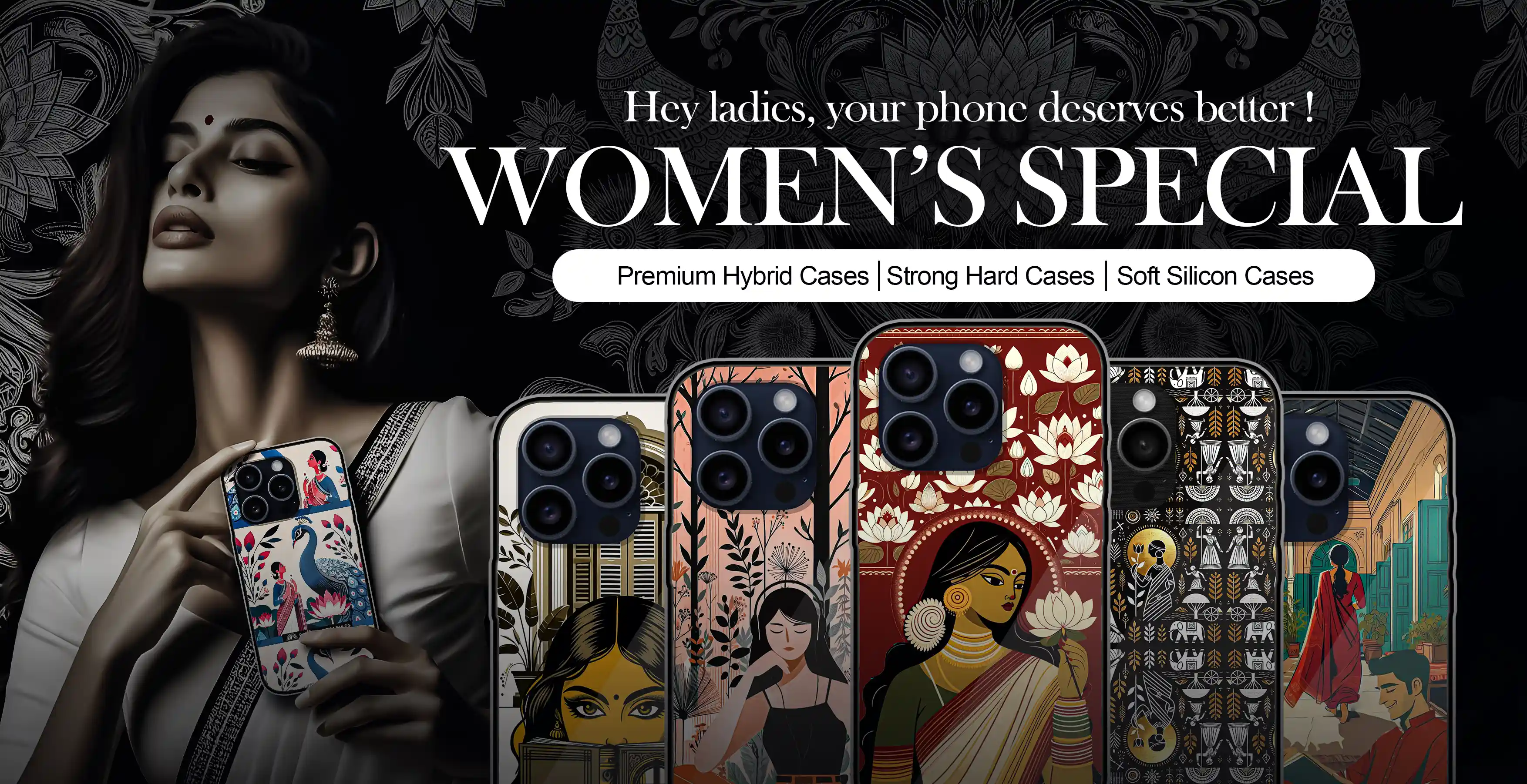 Stylish Phone Cases for Women – Trendy Designs banner