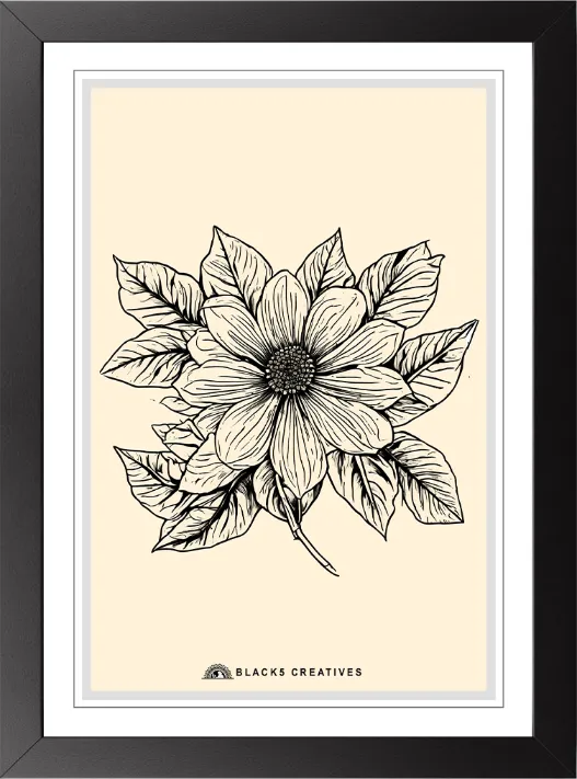 Pack Of 1 Frame ( Design 3 )
