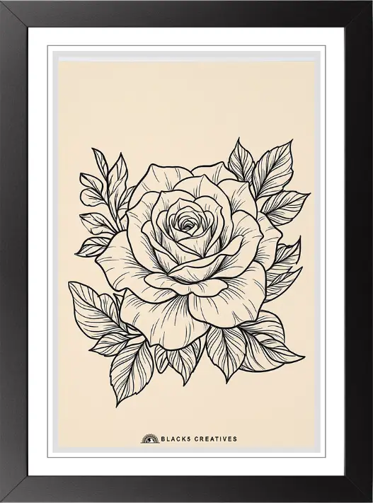 Pack Of 1 Frame ( Design 6 )