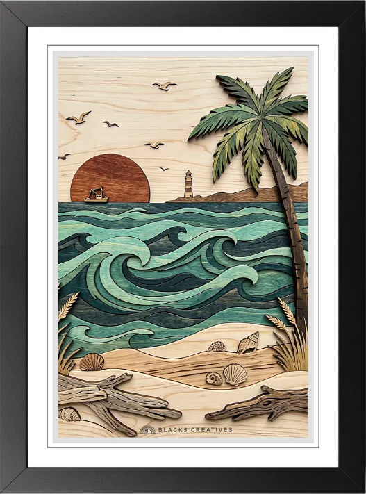 Pack Of 1 Frame ( Design 3 )