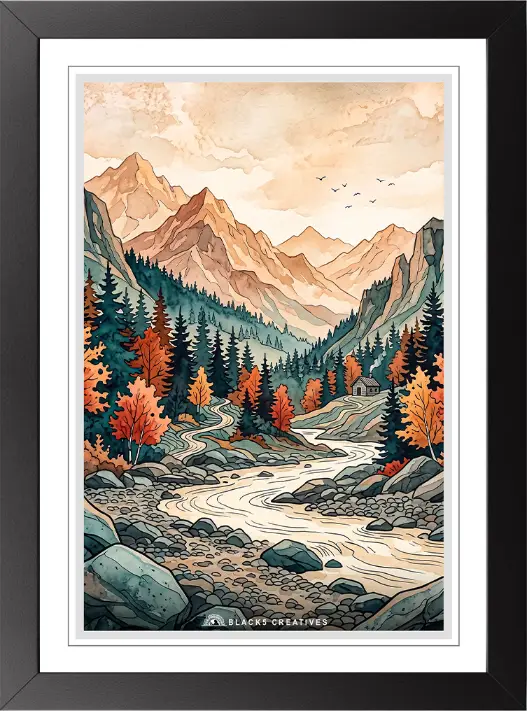 Pack Of 1 Frame ( Design 5 )
