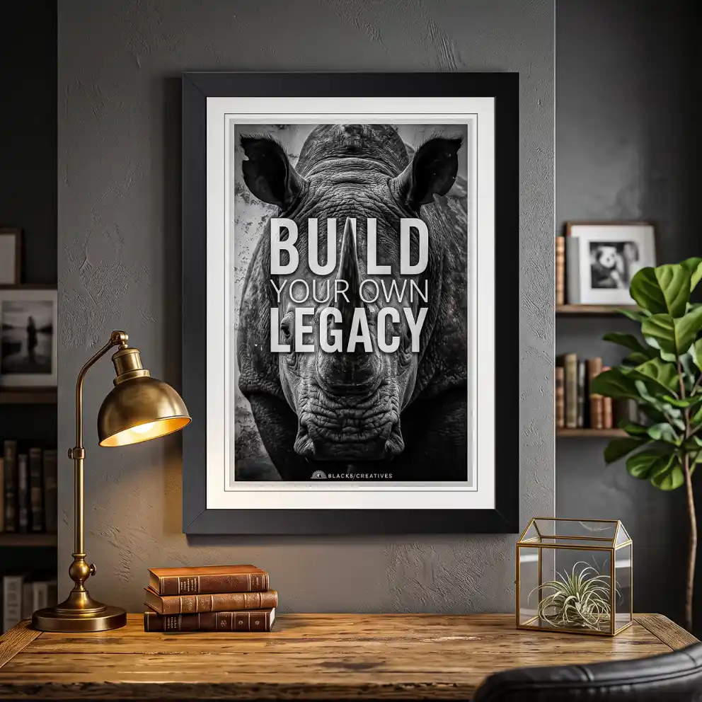 Build Your Own Legacy Rhino Wall Painting Frame – 9x13 Inch