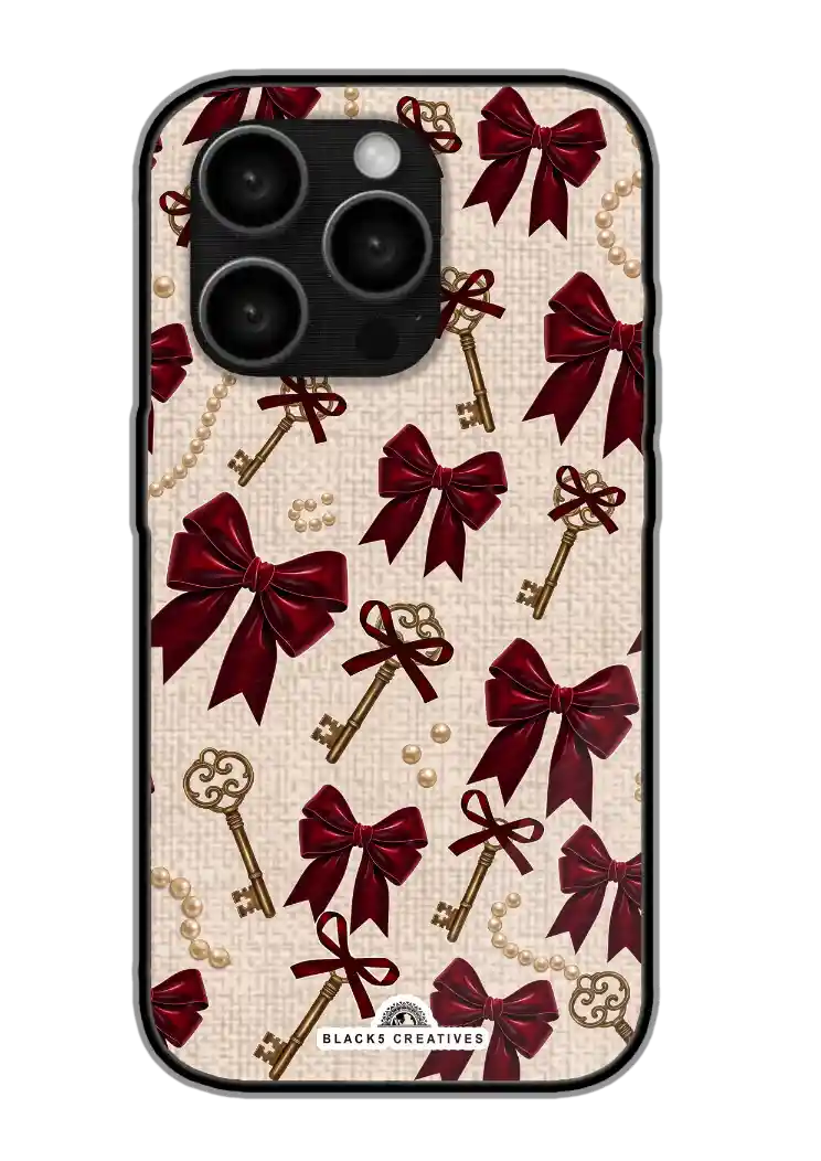 Cute Red Bows Phone Case Collection 05
