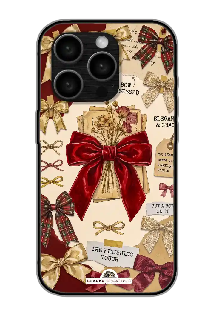 Cute Red Bows Phone Case Collection 07