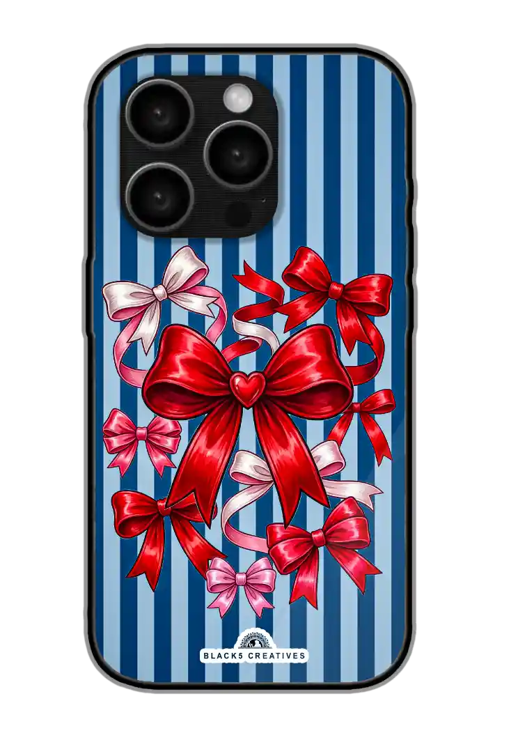 Cute Red Bows Phone Case Collection 08