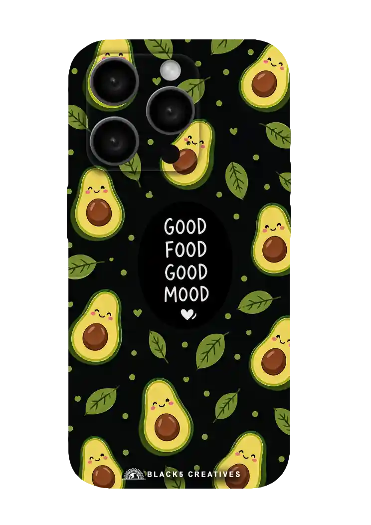 Cute Cartoon Avocado Phone Case 4